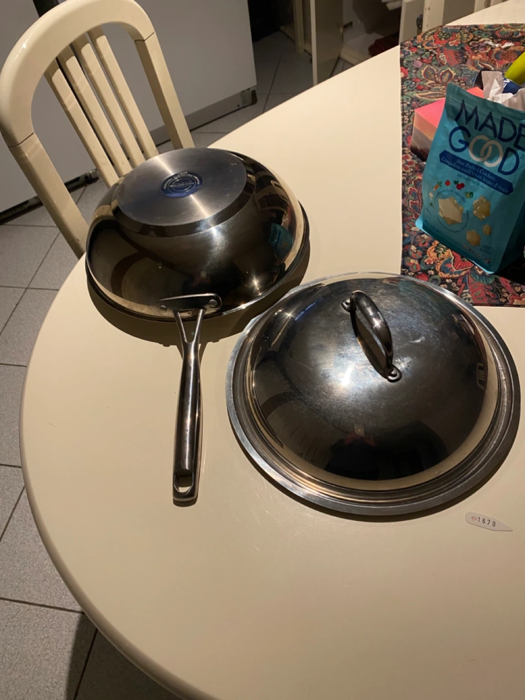 Cuisinart Stainless Steel Wok with Lid - photo 3
