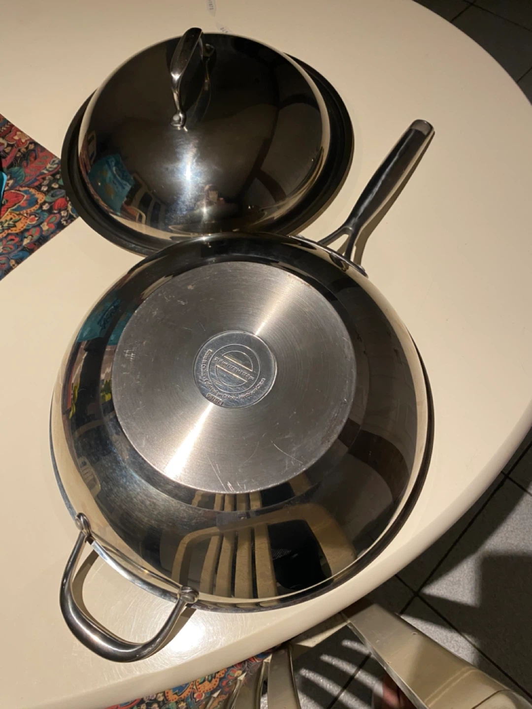 Cuisinart Stainless Steel Wok with Lid - photo 4