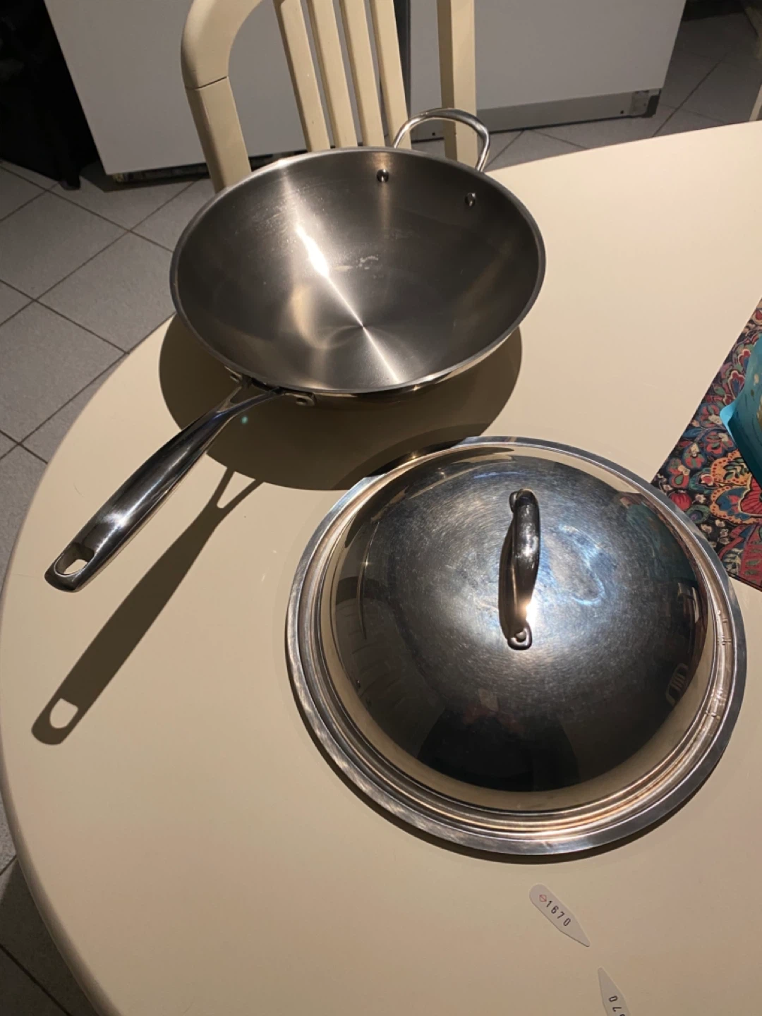 Cuisinart Stainless Steel Wok with Lid - photo 2