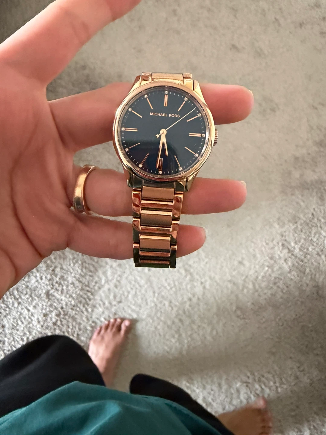 Michael Kors Rose Gold Watch