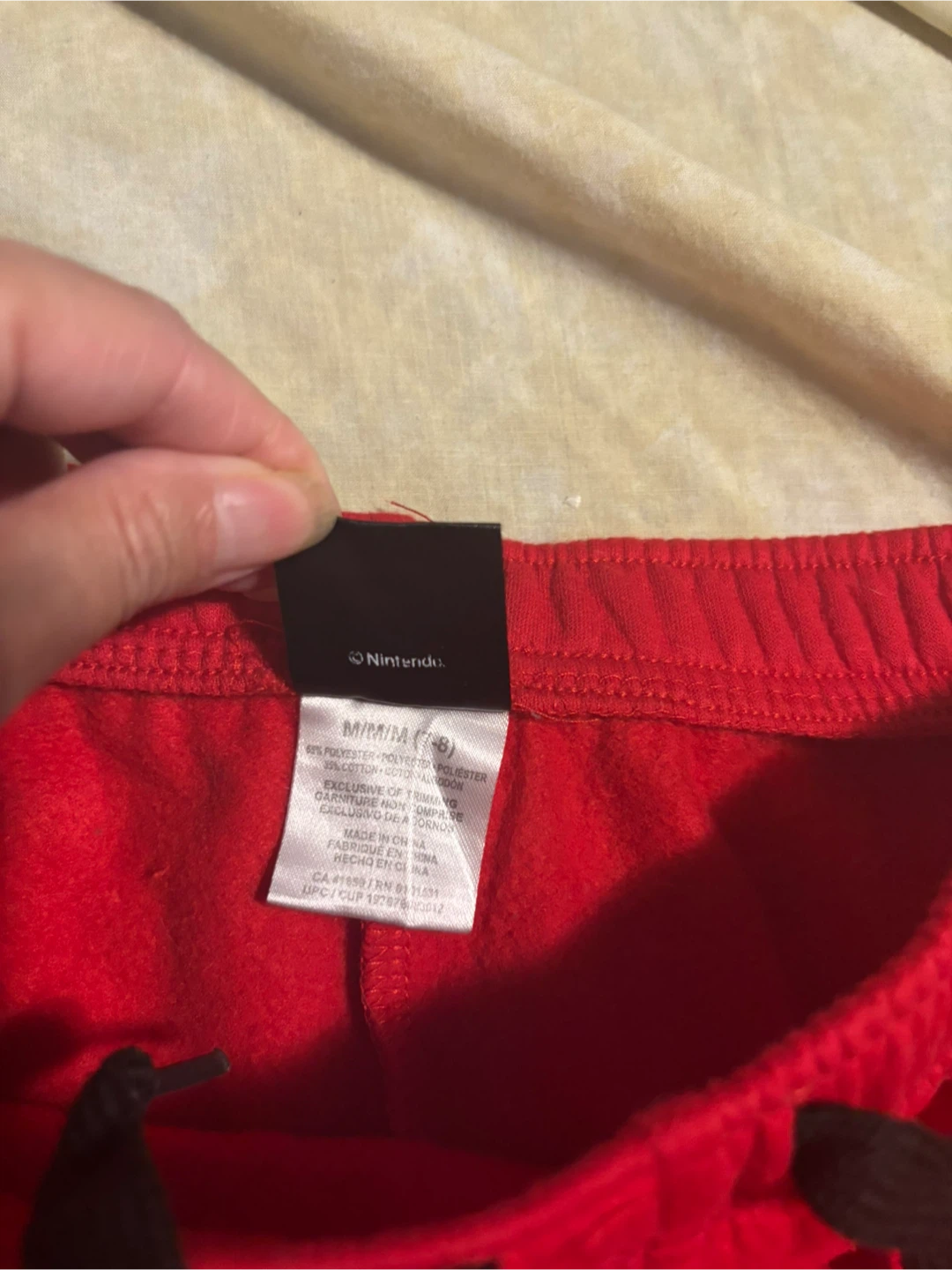 Nintendo Super Mario Red Shorts Size M - photo 2