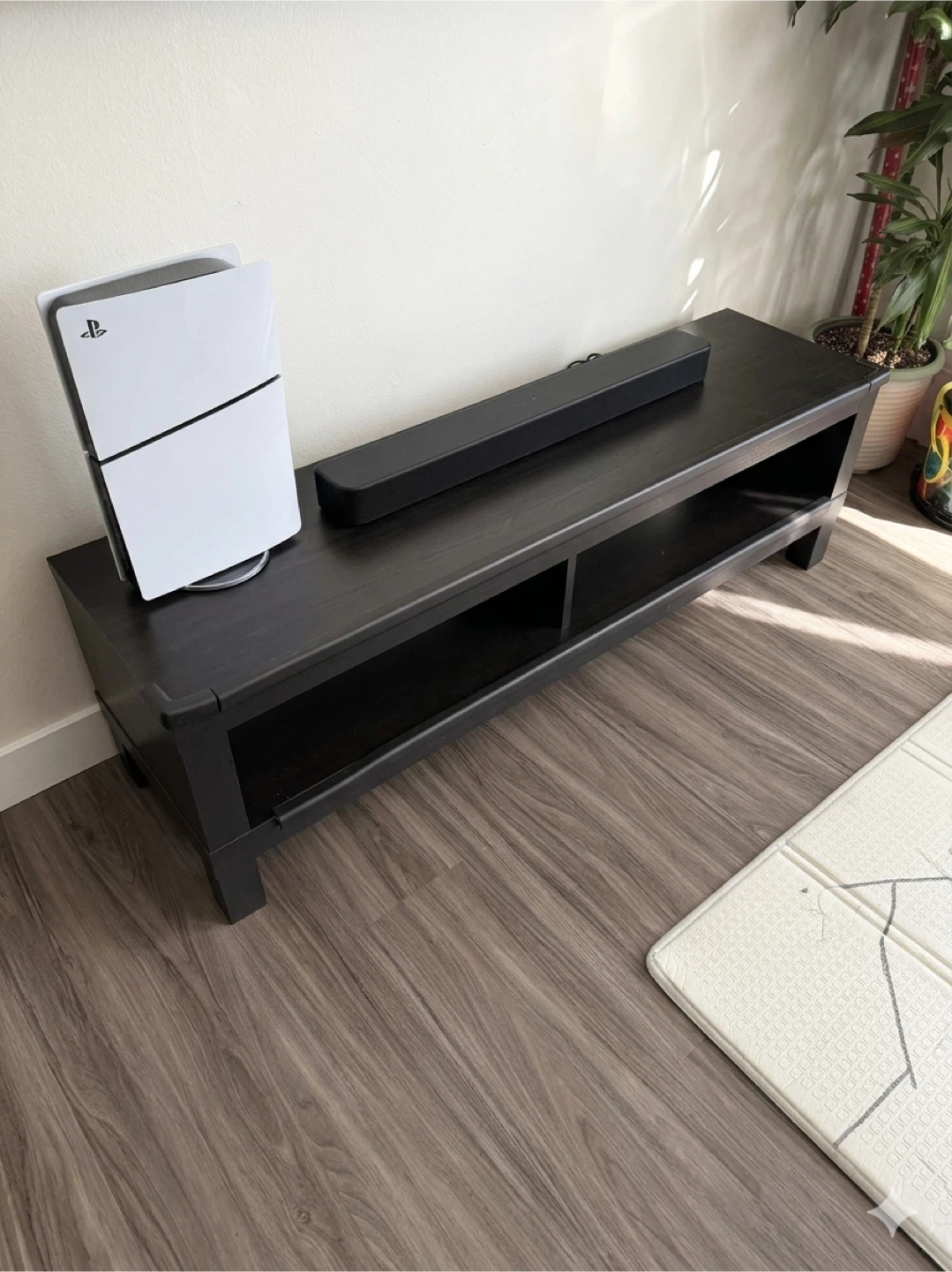 IKEA LACK TV Bench (black-brown) — $30 (firm price) - photo 2