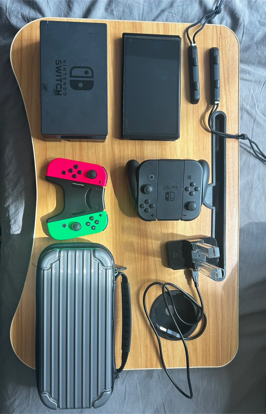 Nintendo Switch Joy-Cons, Dock, and Games