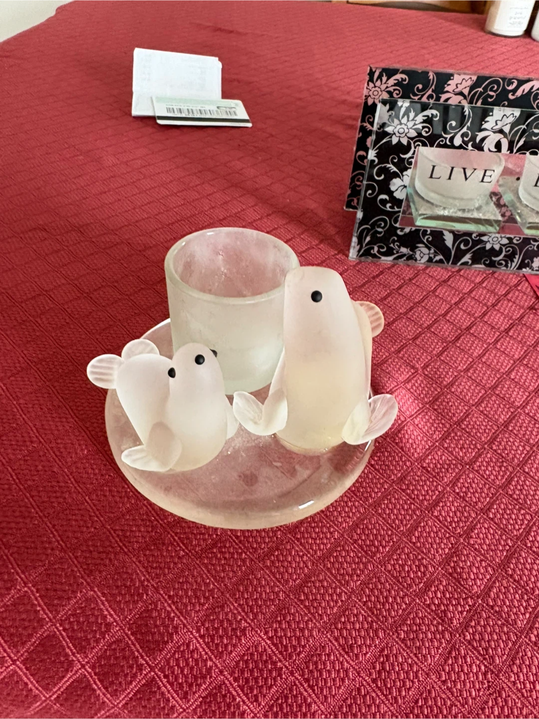 Partylite Seal Candle Holder
