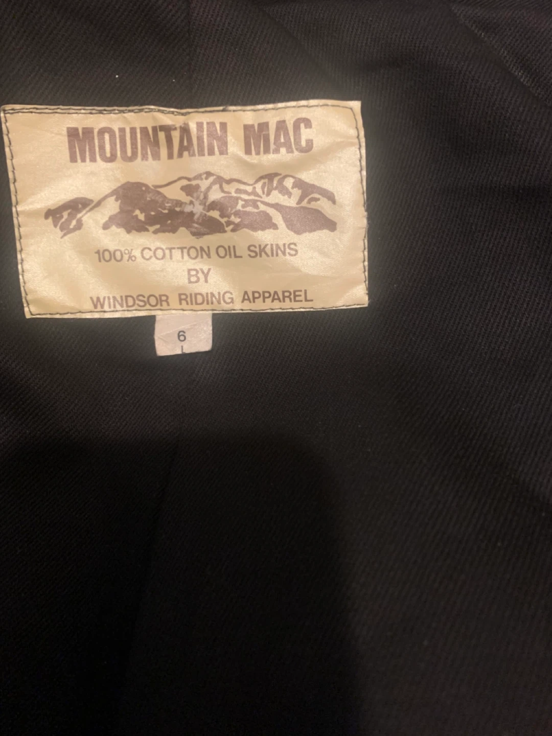 Mountain Mac 100% Cotton Oil Skin Duster - photo 4