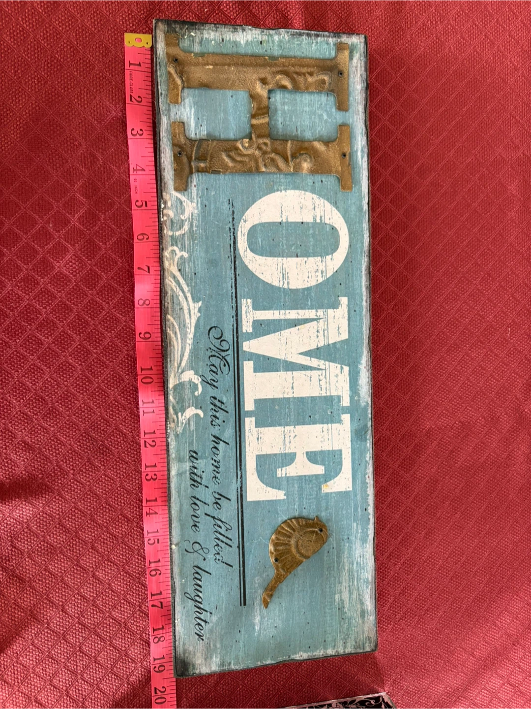 Decorative "HOME" Sign