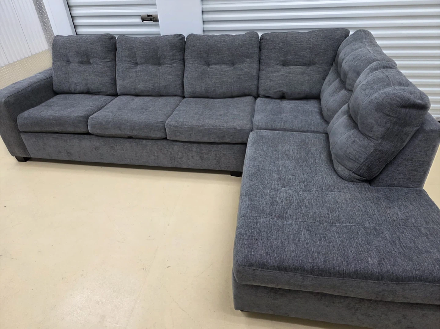 Grey Sectional Sofa - photo 4
