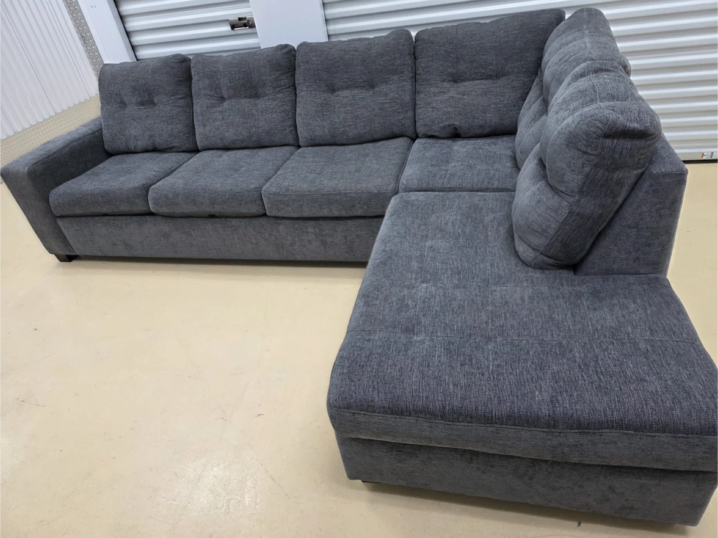 Grey Sectional Sofa - photo 2