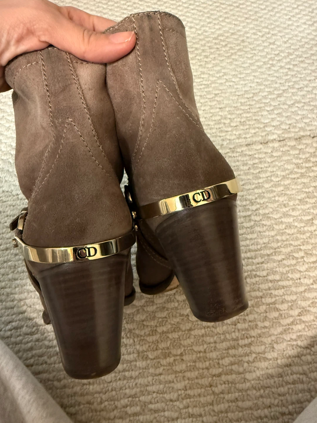 Christian Dior Suede Ankle Boots - photo 5