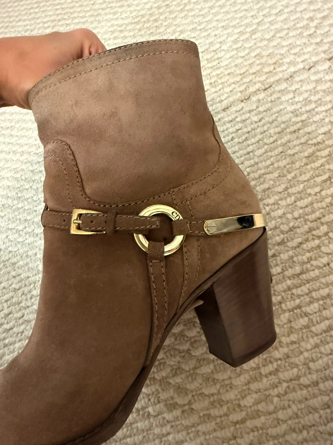Christian Dior Suede Ankle Boots - photo 2