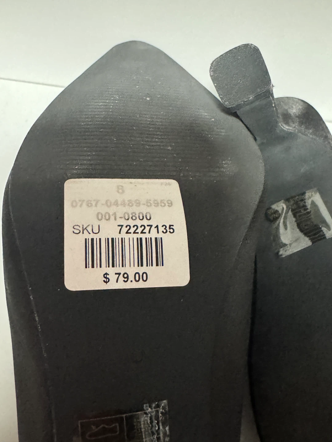 LE CHÂTEAU Black Slingback Heels - photo 5