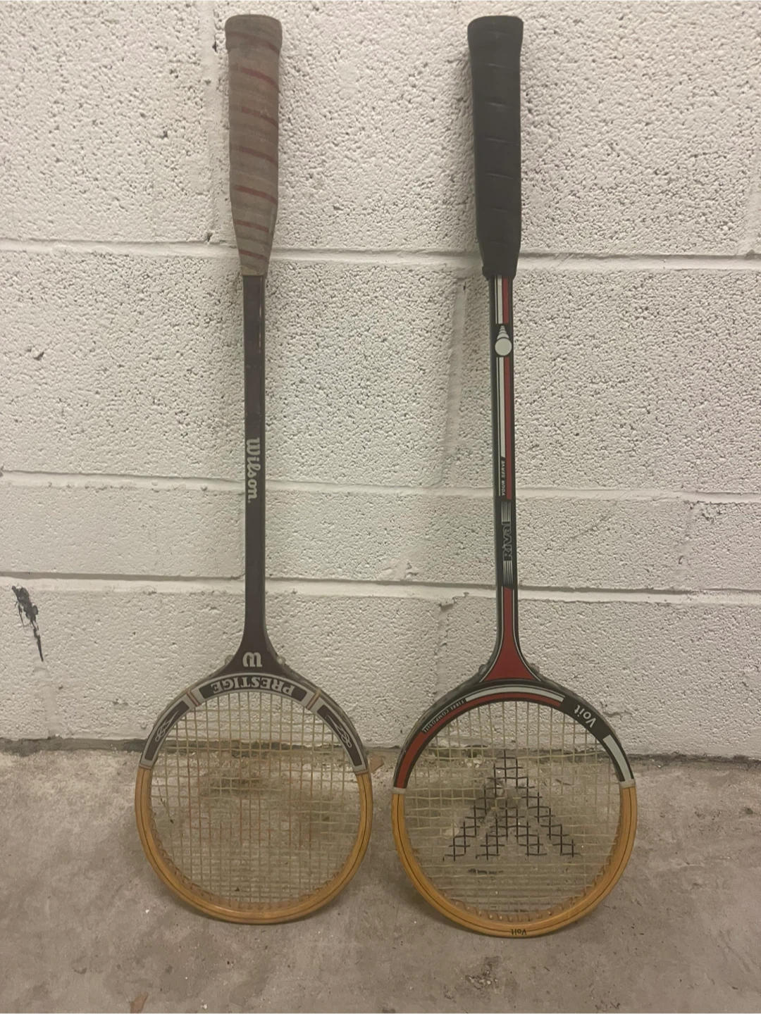 Wilson Prestige & Voit Tennis Rackets