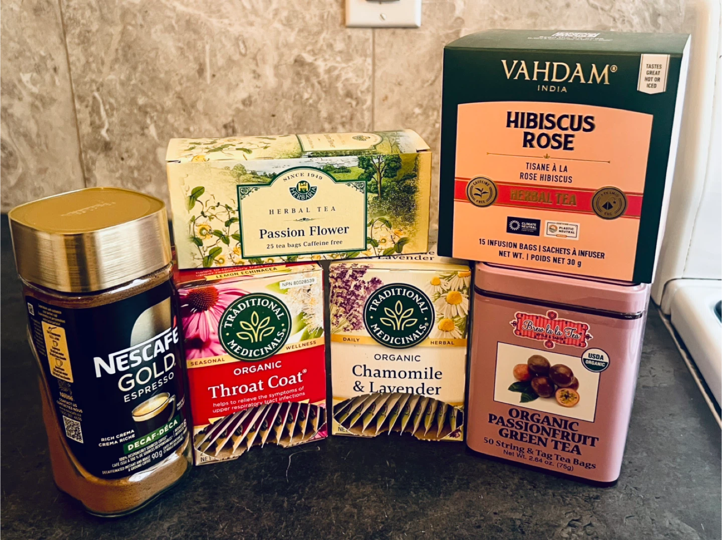 Herbal Teas and Instant Coffee Bundle