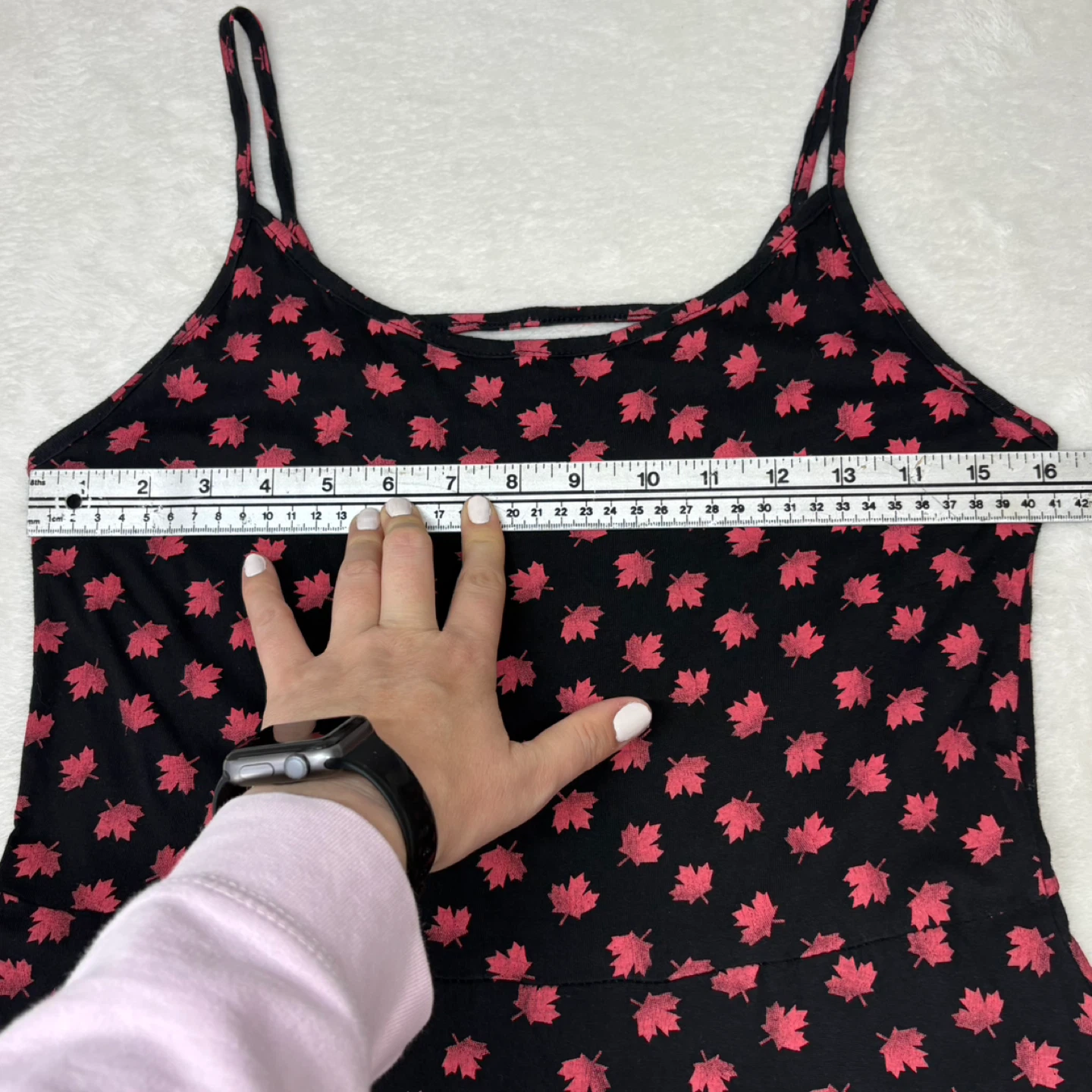 Canada Eh Maple Leaf Dress Strappy Back Canada Day Sz M - photo 4