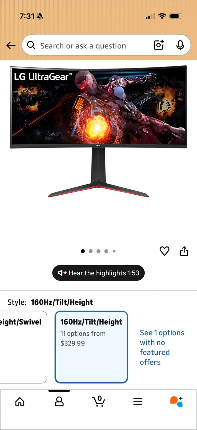 [Moving Sale]LG Ultragear 34-Inch Curved QHD Gaming Monitor - photo 5