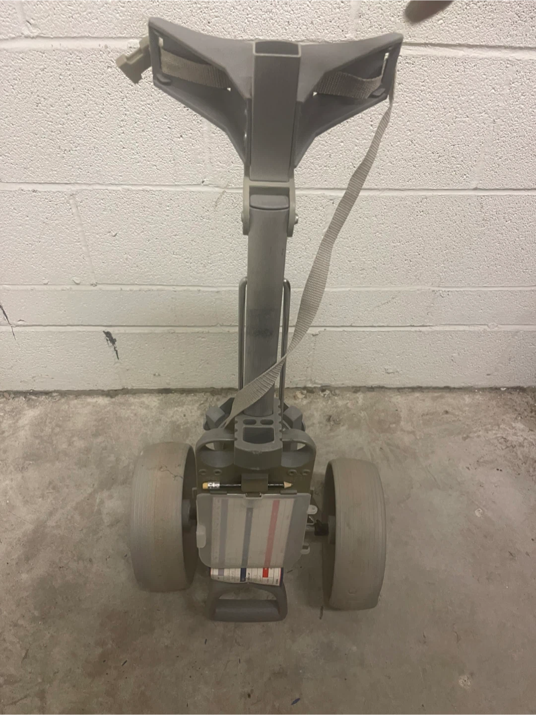 Grey Golf Push Cart
