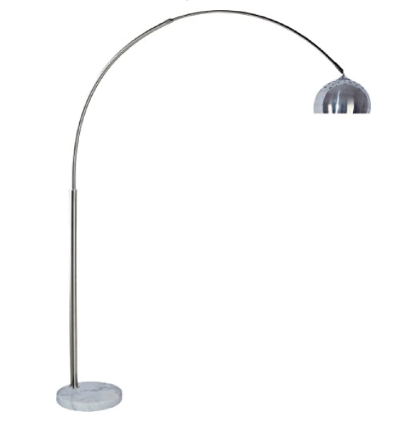Arc Floor Lamp with Marble Base