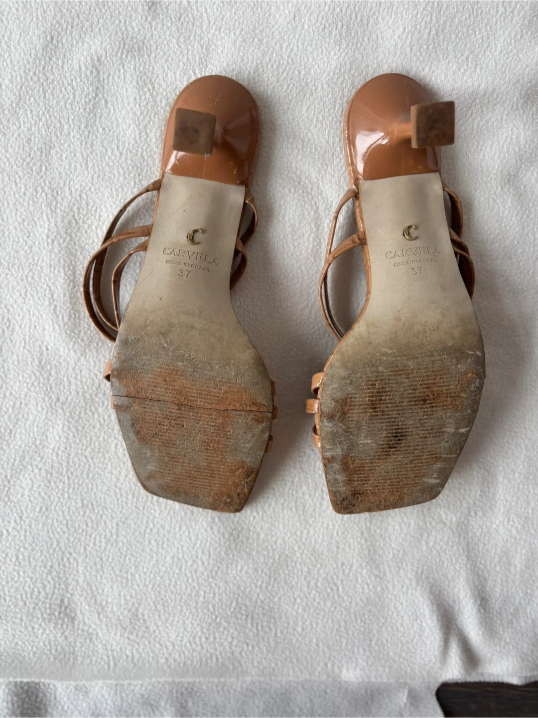 Carvela Croc Embossed Heeled Sandals - photo 5