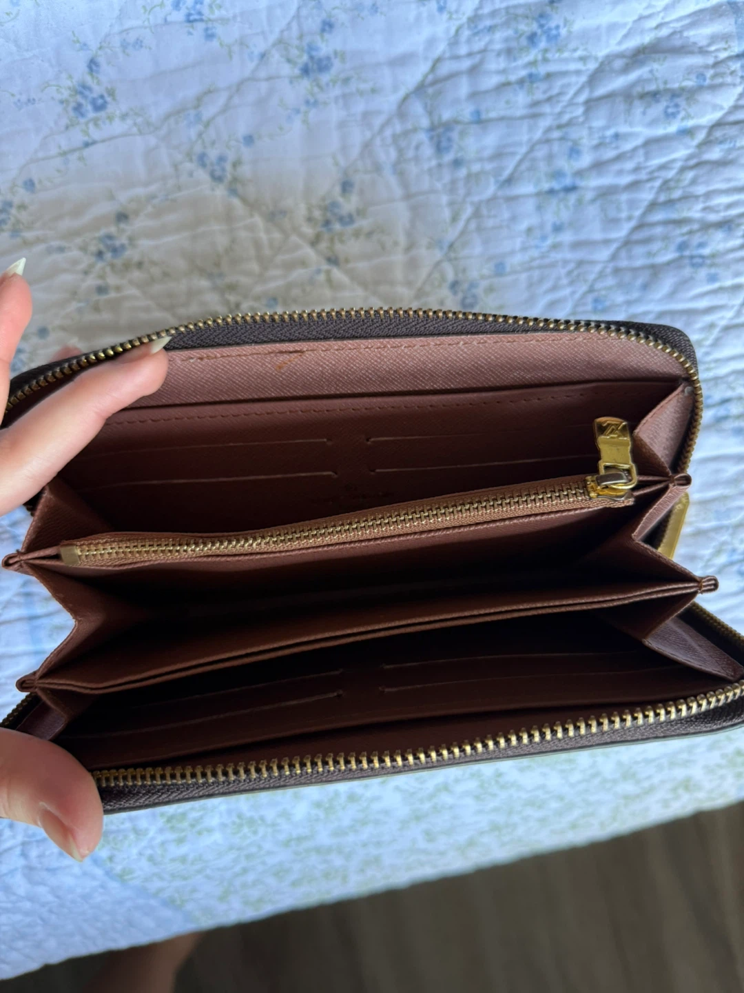 Louis Vuitton Monogram Zip Around Wallet