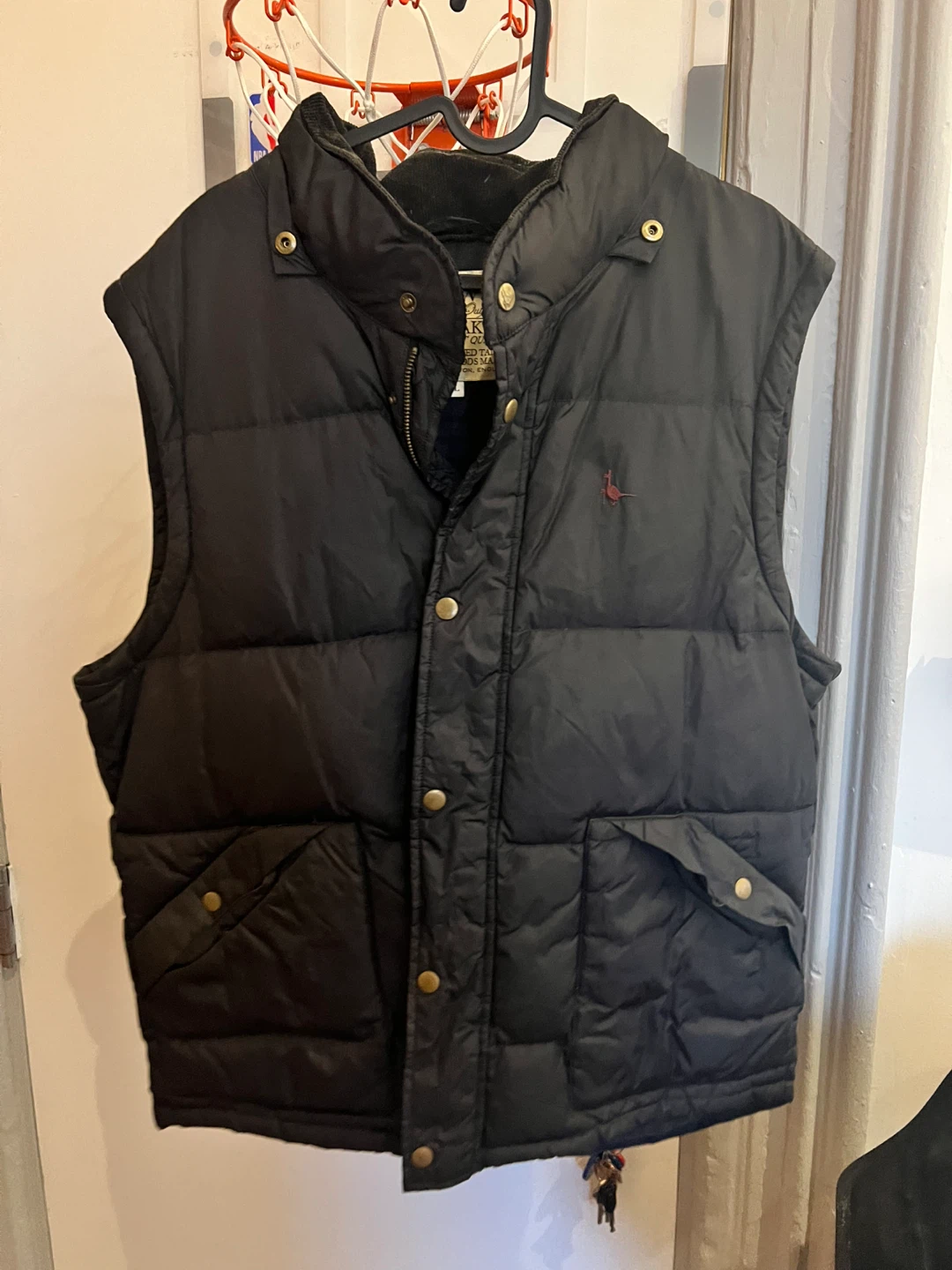 Jack Wills Puffer Vest - Black - XL
