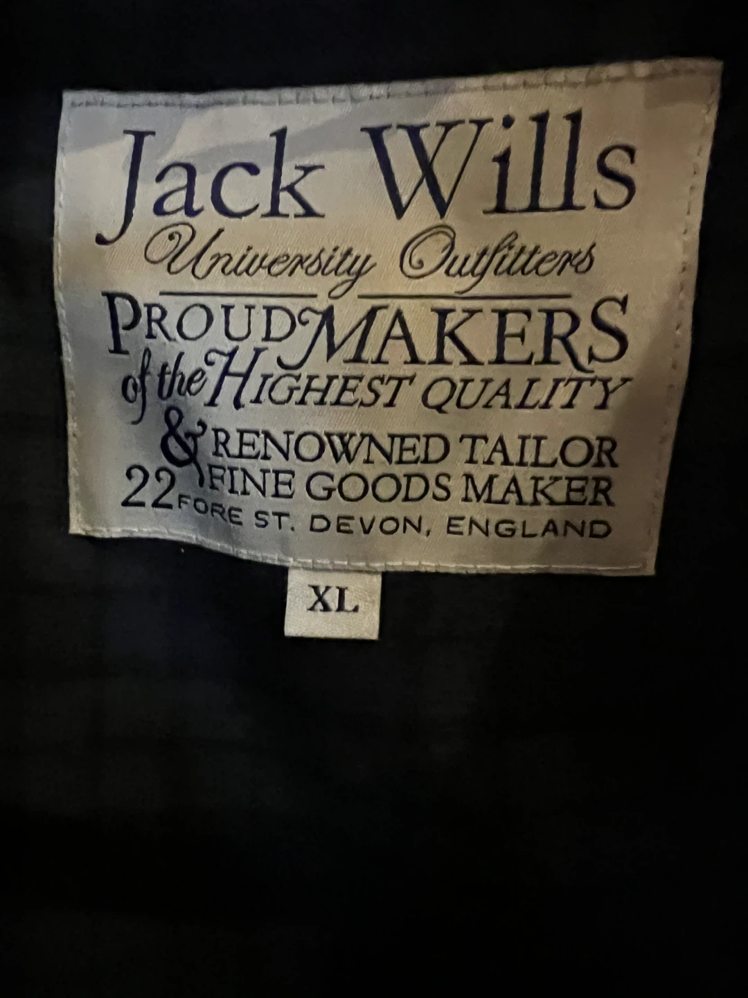 Jack Wills Puffer Vest - Black - XL - photo 2
