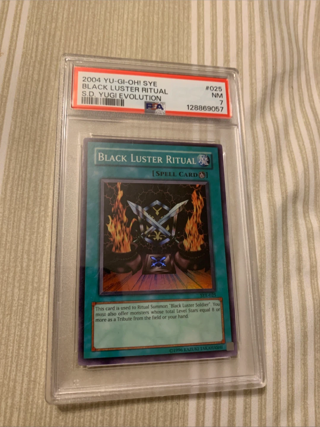 Yu-Gi-Oh! S.D. Black Luster Ritual Spell Card - photo 2