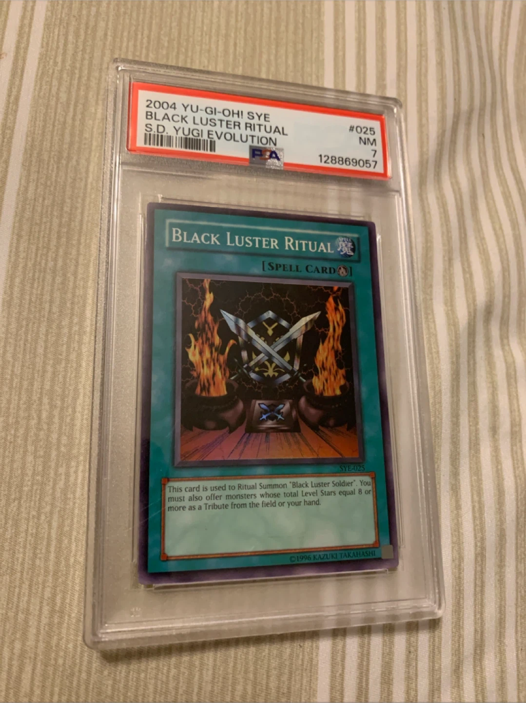 Yu-Gi-Oh! S.D. Black Luster Ritual Spell Card