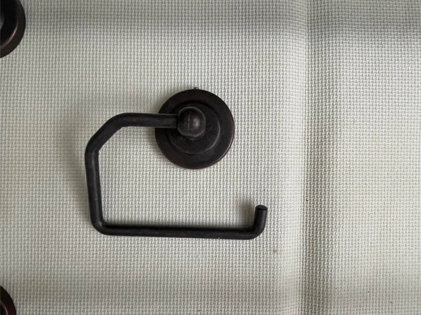 Bathroom Fixtures Set - Toilet Paper Holder, Towel Bars