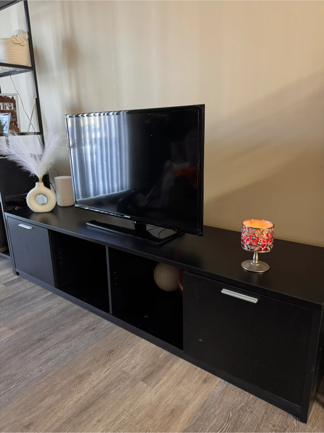 Black TV Stand - photo 2