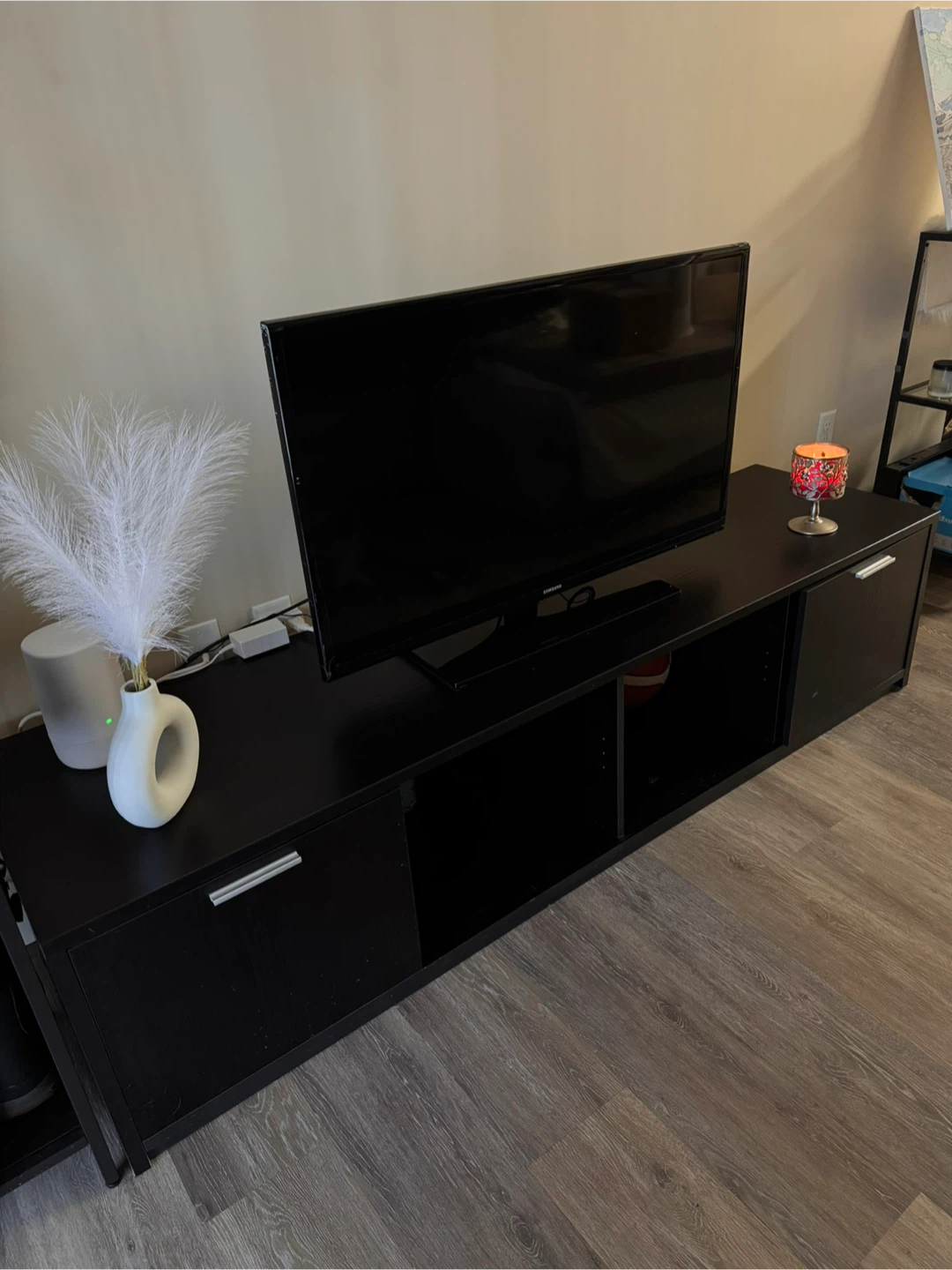 Black TV Stand - photo 4
