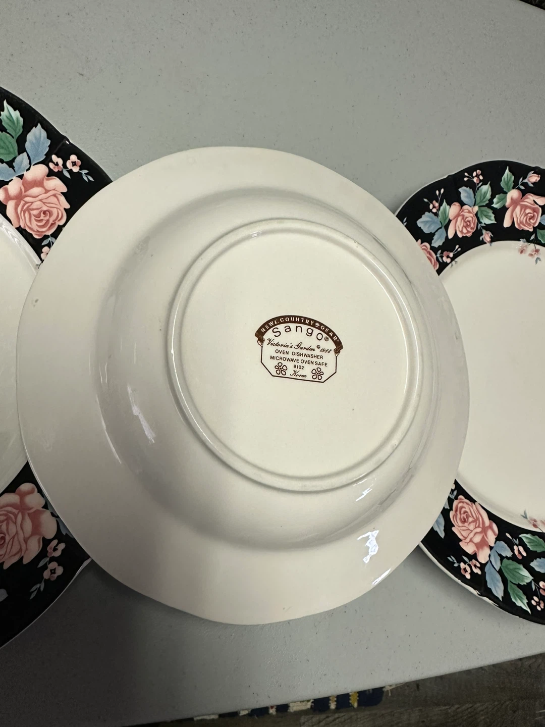 Sango Victoria's Garden Dinner Plates - Set of 3 - photo 2