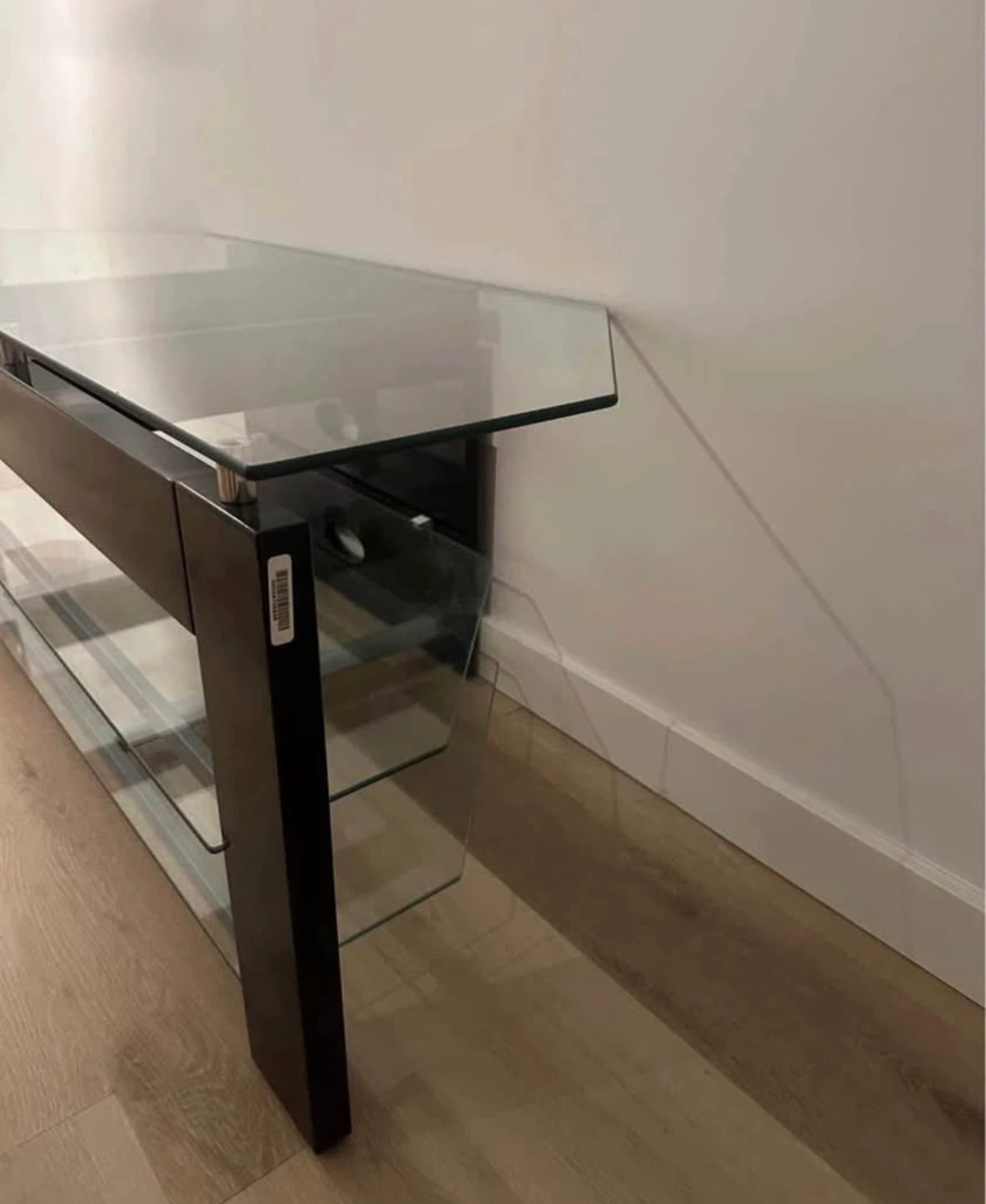 Glass and Wood TV Stand - photo 3