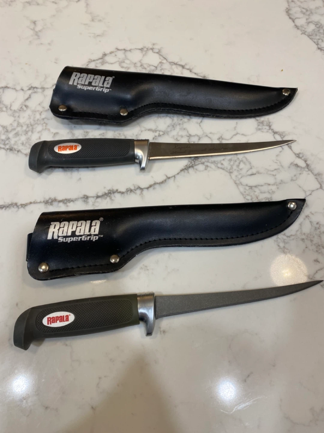 Rapala Super Grip Fillet Knives with Sheaths (2)