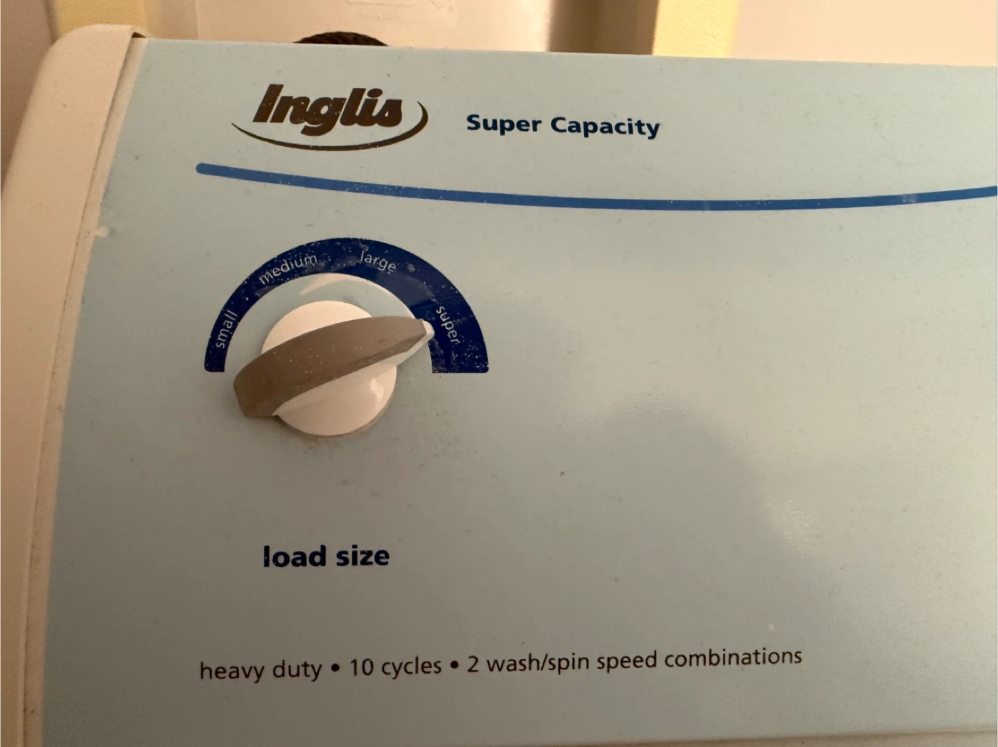 Inglis Super Capacity Top Load Washing Machine & Dryer Machine - photo 2