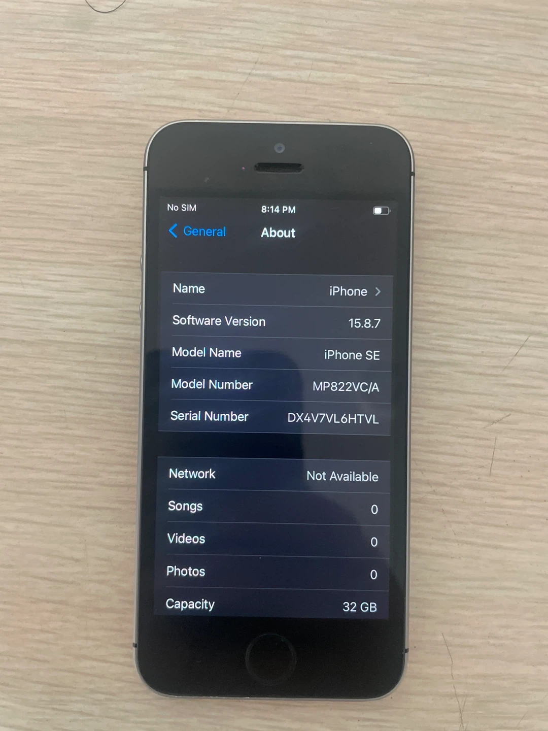 Apple iPhone SE (1st Gen) - 32GB - Silver - photo 4