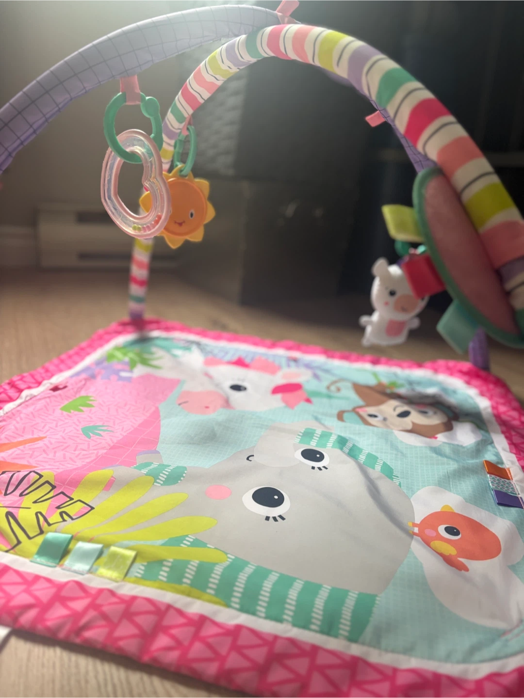Collapsible Play Gym Activity Mat with Toys - photo 3
