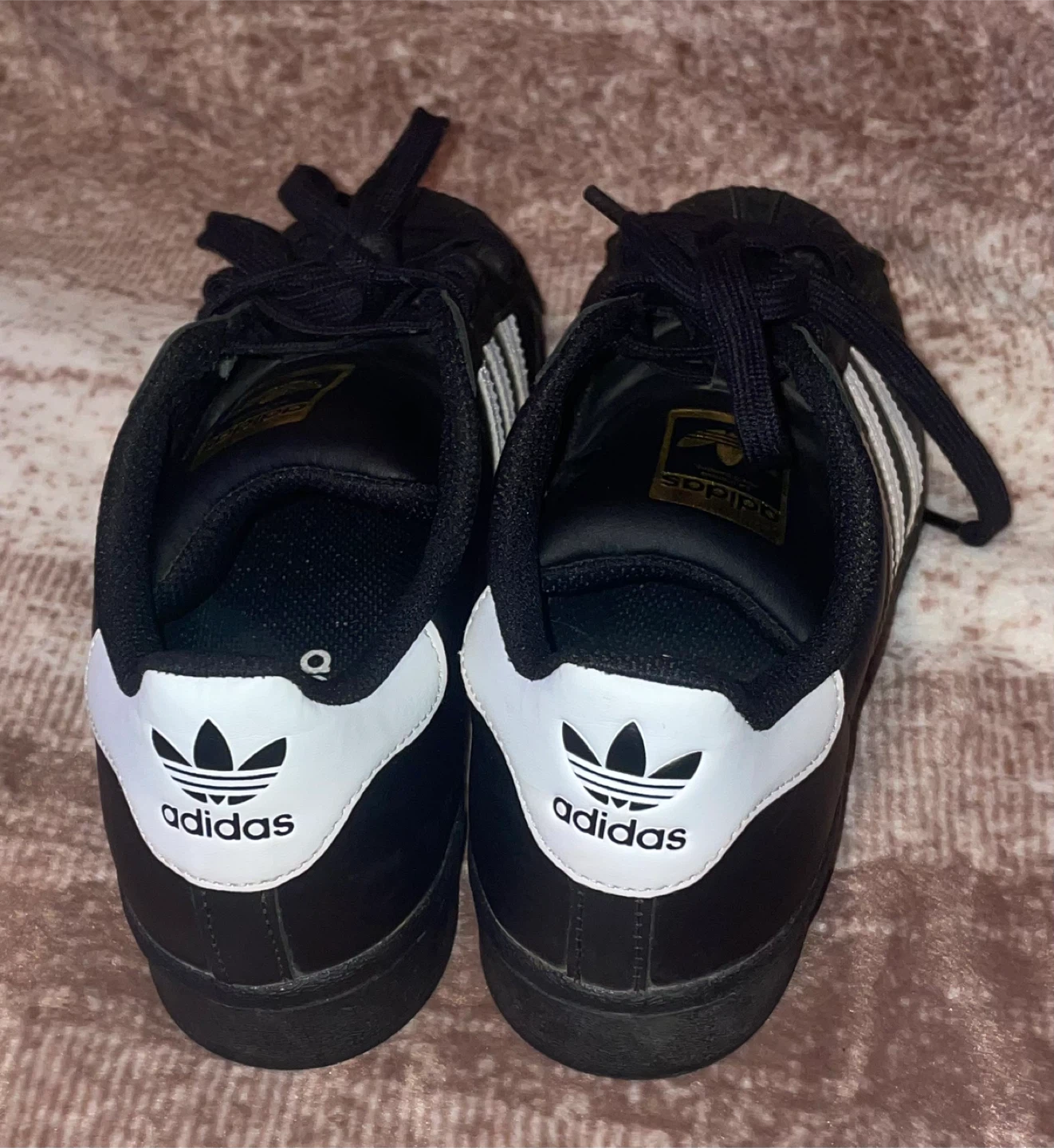 Adidas Superstar Black White Sneakers - photo 3