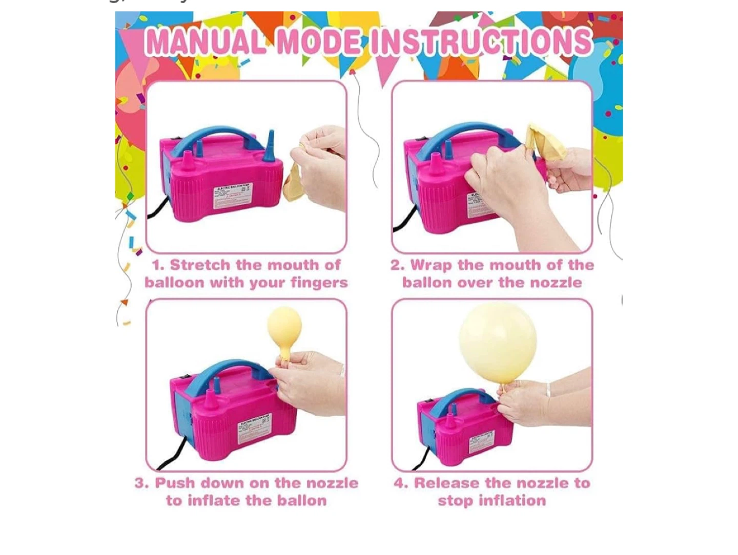Electric Balloon Pump Inflator - photo 4