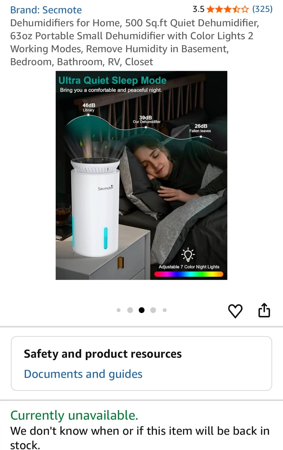 Secmote Dehumidifier - photo 4