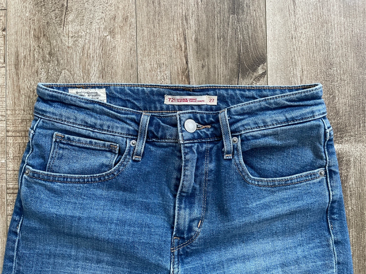 Levi's 721 High Rise Skinny FiliForme Taille Haute Women Jeans - photo 3