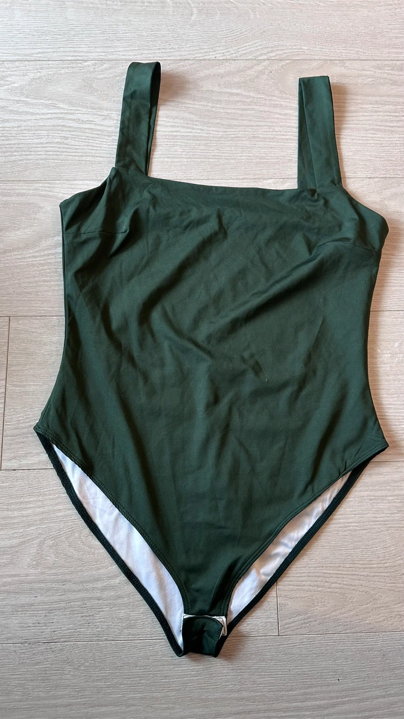 Women's Green One-Piece Bodysuit