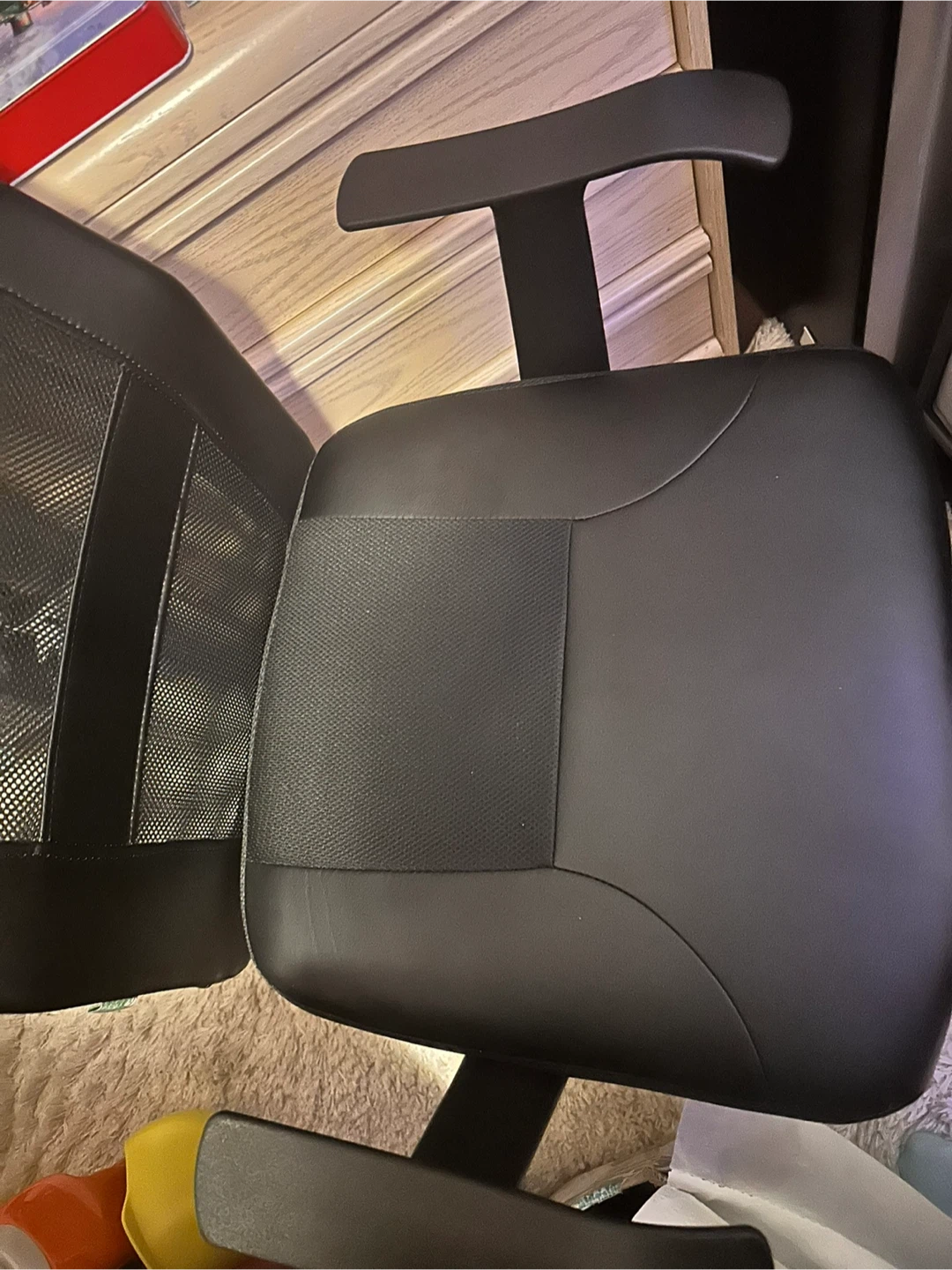 Black Ergonomic Office Chair with Mesh Back - photo 2