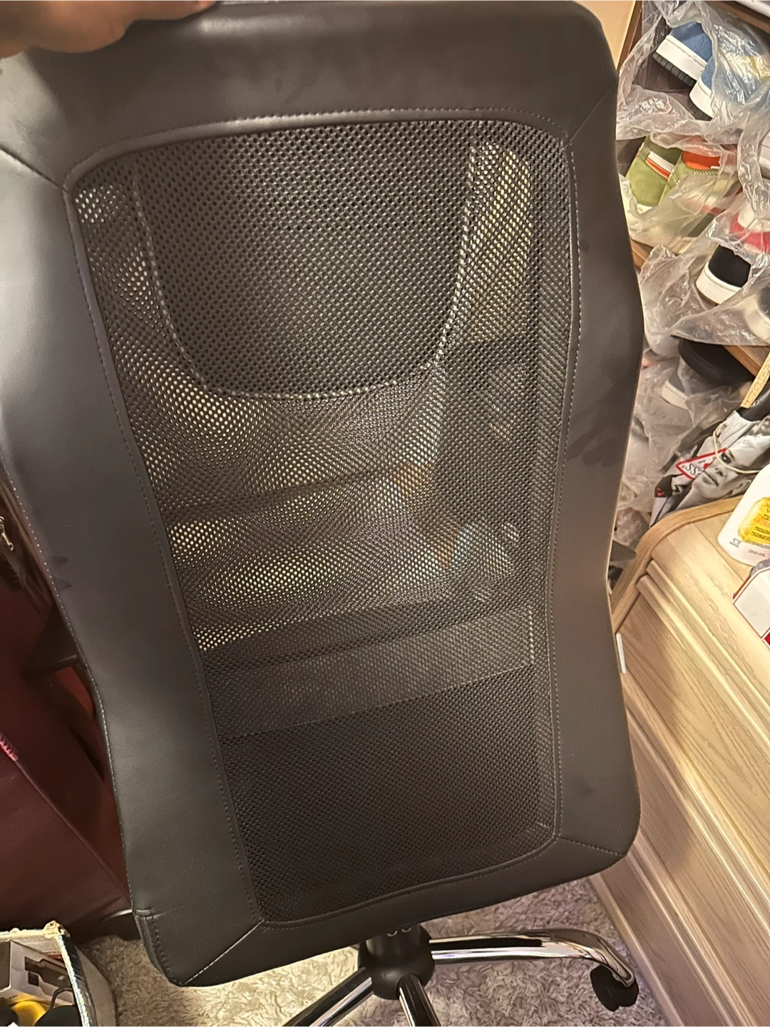 Black Ergonomic Office Chair with Mesh Back - photo 3