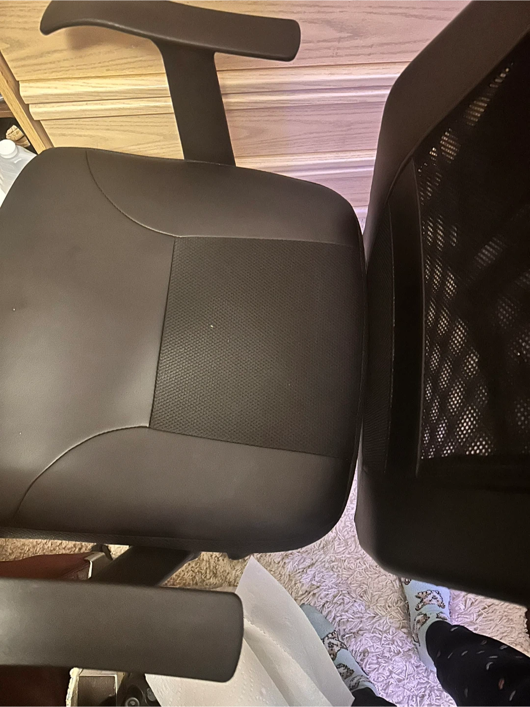 Black Ergonomic Office Chair with Mesh Back - photo 4
