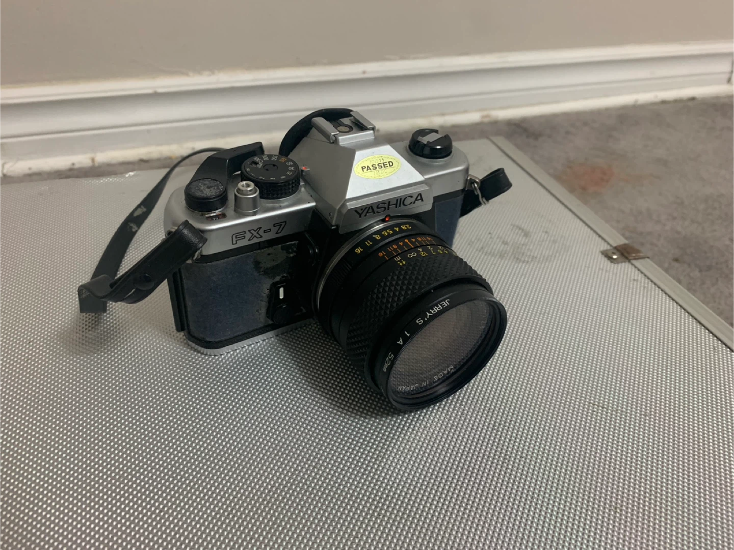 Yashica FX-7 Camera with Multiple Lenses and Case - photo 3