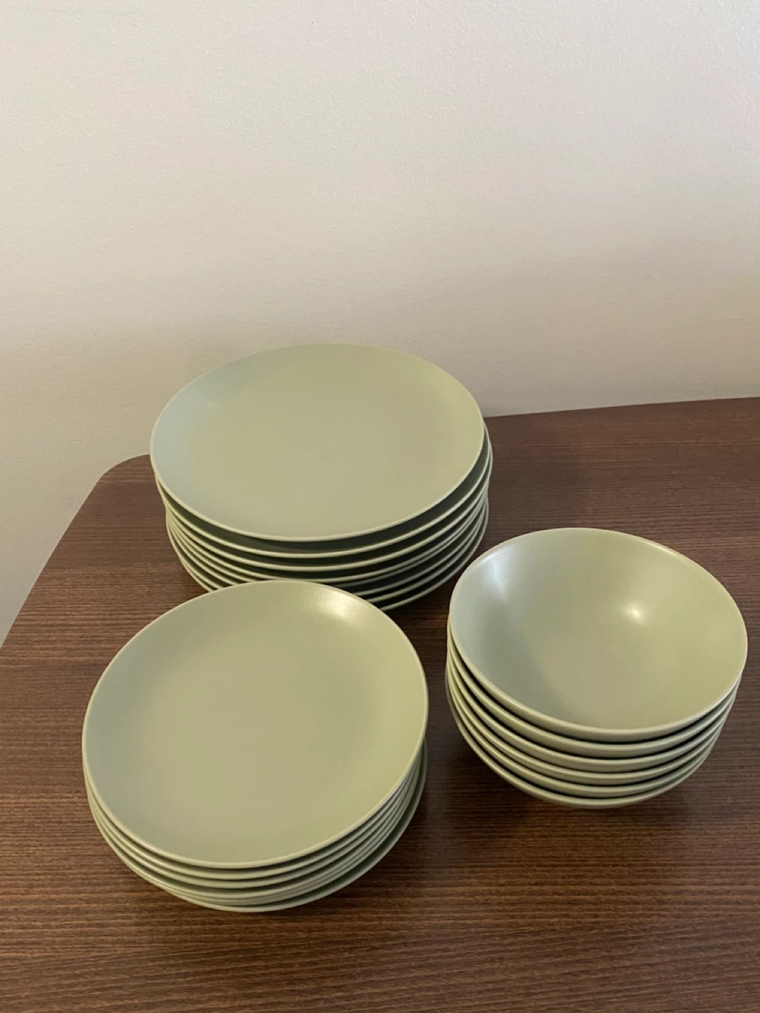 Sage Green Dinnerware Set - Plates and Bowls - photo 3