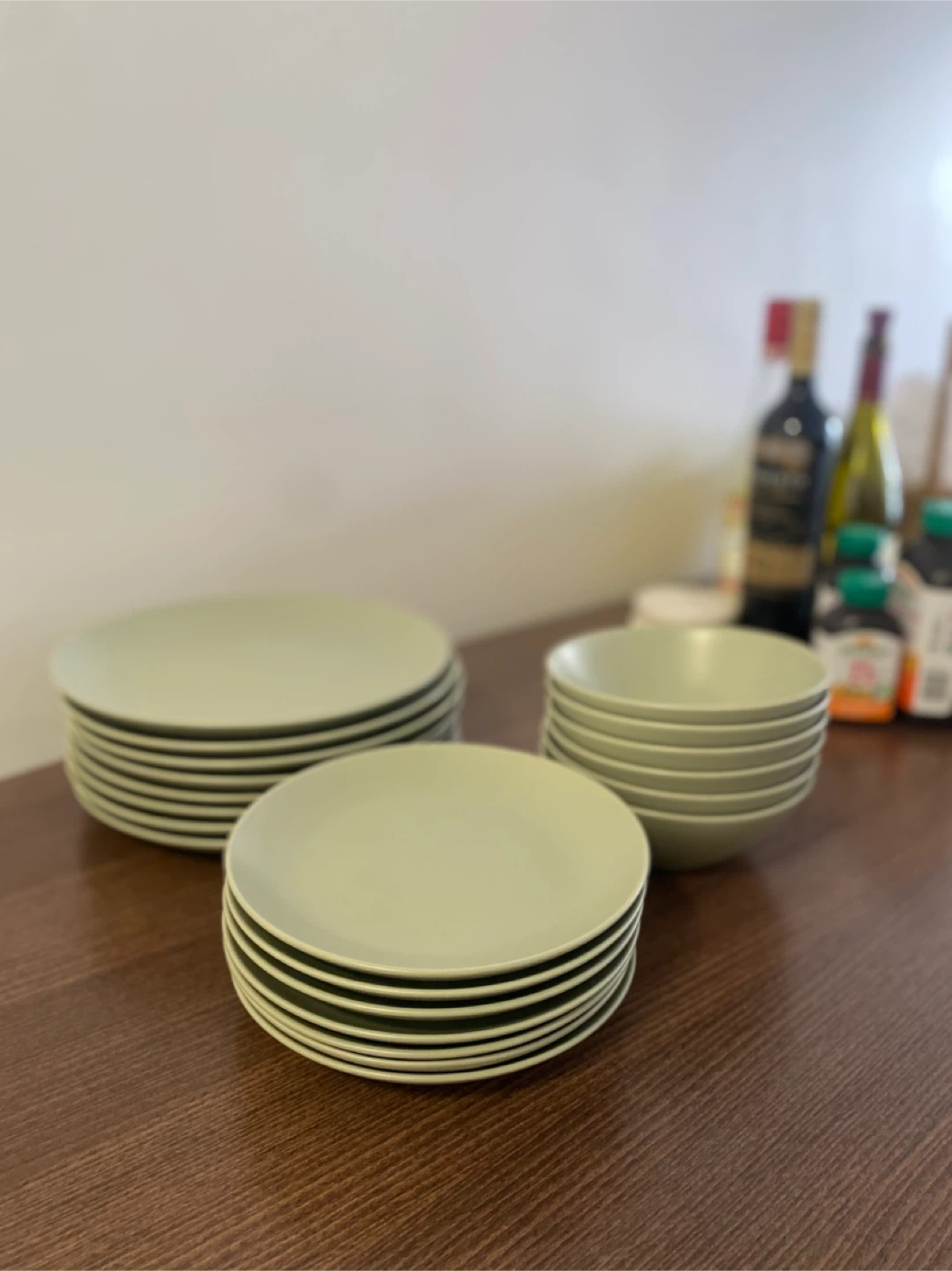 Sage Green Dinnerware Set - Plates and Bowls - photo 2