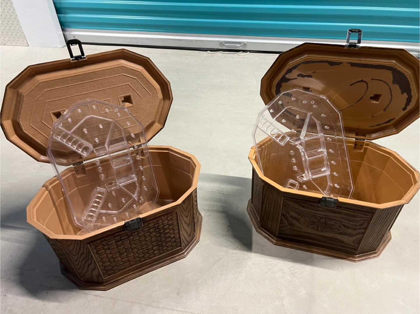 Vintage Train Case / Cosmetic Organizer - photo 5