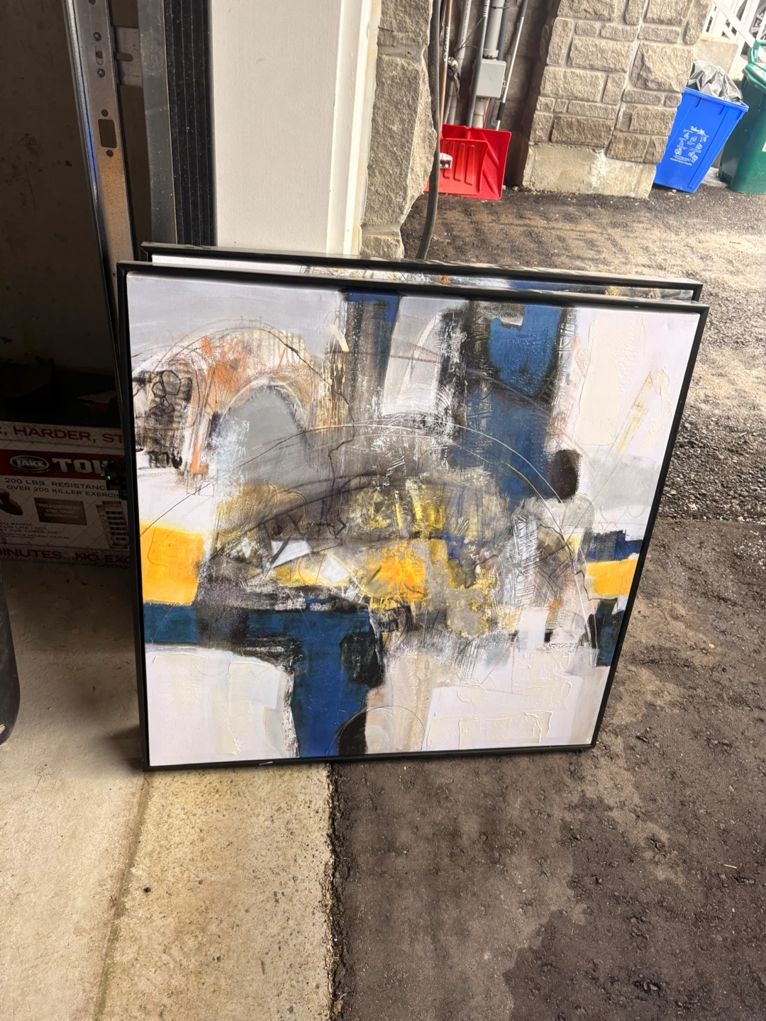 Abstract Framed Wall Art TAKE BOTH FOR 100 - photo 3