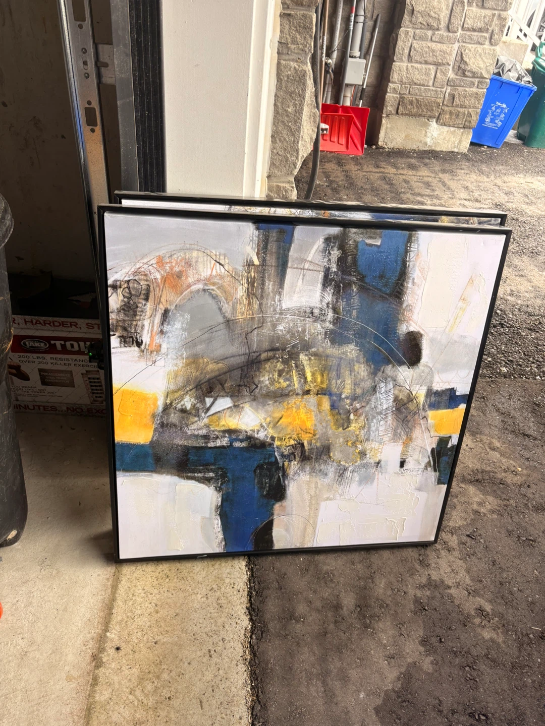 Abstract Framed Wall Art TAKE BOTH FOR 100